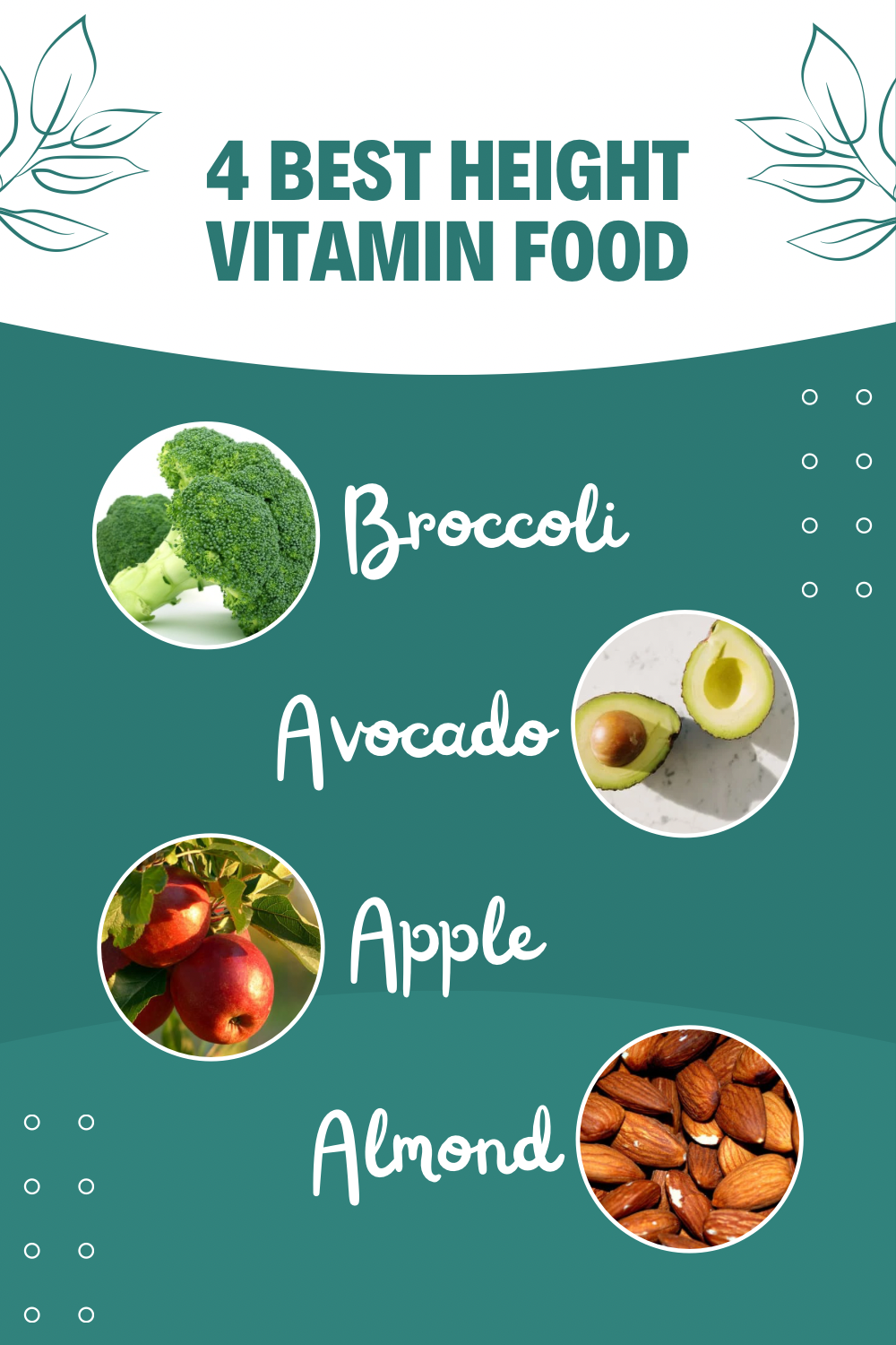4 Best Height Vitamin Food